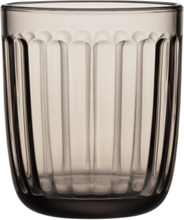 Raami Drikkeglas 26Cl 2Stk Home Tableware Glass Drinking Glass Beige Iittala