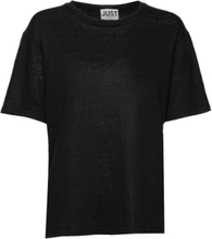 Bangkok Tee Tops T-shirts & Tops Short-sleeved Black Just Female