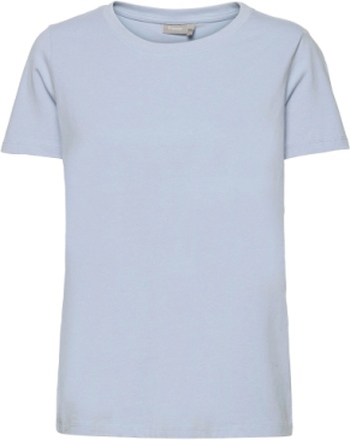 Zashoulder 1 T-Shirt T-shirts & Tops Short-sleeved Blå Fransa*Betinget Tilbud