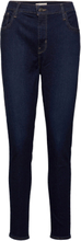 720 Hirise Super Skinny Echo B Skinny Jeans Blå LEVI´S Women*Betinget Tilbud
