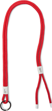 Adjustable Lanyard Nøkkelring Rød PANT*Betinget Tilbud