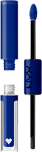 Shine Loud Pro Pigment Lip Shine Lipgloss Sminke Blå NYX Professional Makeup*Betinget Tilbud