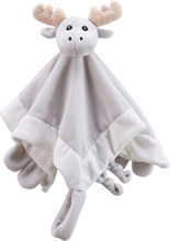 Baby Blanket Moose Edvin Baby & Maternity Baby Sleep Cuddle Blankets Grå Kid's Concept*Betinget Tilbud