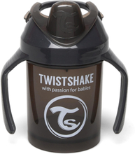 Twistshake Mini Cup 230Ml 4+M Pastel Pink Home Meal Time Cups & Mugs Svart Twistshake*Betinget Tilbud