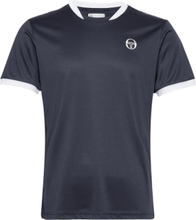 Club Tech T-Shirt T-shirts Short-sleeved Marineblå Sergio Tacchini*Betinget Tilbud
