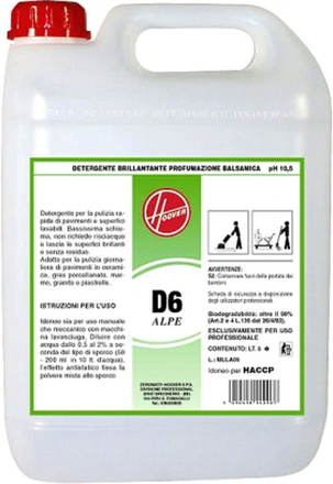 D6 Alpe Detergente brillantante