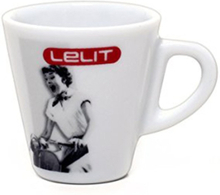 PL300 Lelit - confezione 6 tazzine caffè espresso 70 cl. + piattini in porcellana