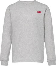 Levi's® Long Sleeve Graphic Tee Shirt Tops Sweatshirts & Hoodies Sweatshirts Grey Levi's