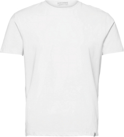Panos Emporio Organic Cotton Tee Crew T-shirts Short-sleeved Hvit Panos Emporio*Betinget Tilbud