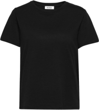 Rodebjer Ninja Logo T-shirts & Tops Short-sleeved Svart RODEBJER*Betinget Tilbud