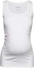Classic Tank Top Tops T-shirts & Tops Sleeveless White Boob