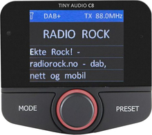 Tiny Audio C8 DAB+ Car Receiver & Entertainment System
