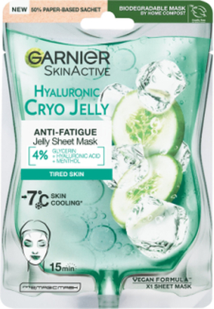 Garnier Cryo Jelly Sheet Mask - Face Beauty Women Skin Care Face Masks Sheetmask Nude Garnier