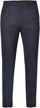 Houndstooth Slim Suit Pants Dressbukser Formelle Bukser Marineblå Calvin Klein*Betinget Tilbud