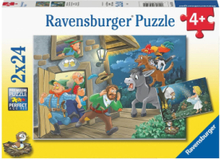Eventyr 2X24P Toys Puzzles And Games Puzzles Classic Puzzles Multi/mønstret Ravensburger*Betinget Tilbud