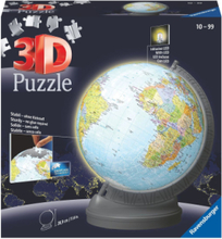 Globe With Light 540P Toys Puzzles And Games Puzzles 3d Puzzles Multi/patterned Ravensburger