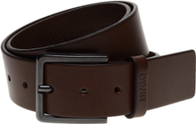 Gionio_Sz40 Accessories Belts Classic Belts Brun HUGO*Betinget Tilbud