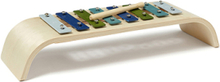 Xyloph Plywood Blue Multi Toys Musical Instruments Blå Kid's Concept*Betinget Tilbud