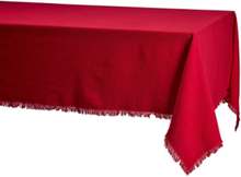 Cloth Fringe 140X310 Home Textiles Kitchen Textiles Tablecloths & Table Runners Red Noble House