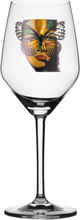 Golden Butterfly Roséglas Home Tableware Glass Wine Glass White Wine Glasses Nude Carolina Gynning*Betinget Tilbud
