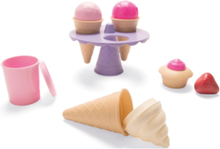 Mlp Ice Cream Set N Box Toys Toy Kitchen & Accessories Toy Food & Cakes Multi/mønstret Dantoy*Betinget Tilbud