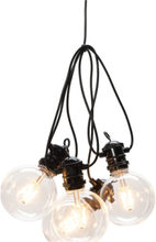 2394-800 Home Lighting Lighting Bulbs String Lights Svart Konstsmide*Betinget Tilbud