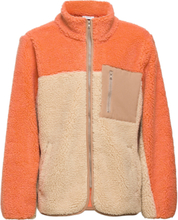 Mel Pile Jacket Outerwear Fleece Outerwear Fleece Jackets Multi/mønstret Grunt*Betinget Tilbud