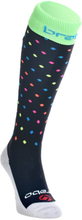Brabo Socks Dots Black/Neon