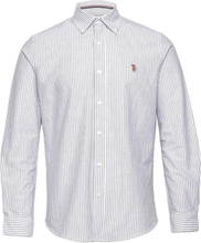 Uspa Shirt Armin Men Skjorte Uformell Multi/mønstret U.S. Polo Assn.*Betinget Tilbud
