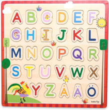 Wacky Wonders - Wooden Puzzle - Abc Toys Puzzles And Games Puzzles Pedagogical Puzzles Multi/mønstret Barbo Toys*Betinget Tilbud