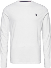 Brolin Ls T-Shirt T-shirts Long-sleeved Hvit U.S. Polo Assn.*Betinget Tilbud