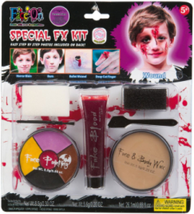Kid Make Up Special Effects Kit Toys Face Paints Multi/patterned Joker