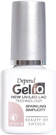 Depend Gel iQ Soft Spoken UV/LED Nail Polish Sparkling Simplicity