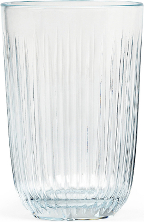 Hammershøi Vandglas 37 Cl Klar 4 Stk. Home Tableware Glass Drinking Glass Nude Kähler