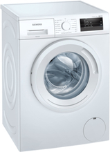 Siemens Wm14n02ldn Iq300 Frontmatet vaskemaskin - Hvit