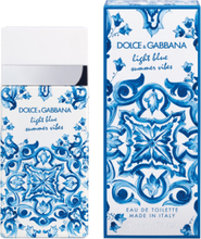 Light Blue Summer Vibes Edt 50 Ml Parfyme Eau De Toilette Nude Dolce&Gabbana*Betinget Tilbud