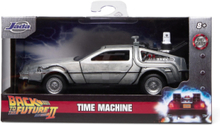 Time Machine Back To The Future 2 Toys Toy Cars & Vehicles Toy Cars Multi/patterned Jada Toys