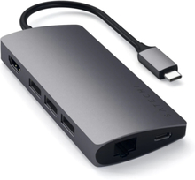 Satechi USB-C Multi-Port Adapter 4K V2, Space Grey