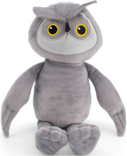 Twistshake Plush Toy Owl Toys Soft Toys Stuffed Animals Grå Twistshake*Betinget Tilbud