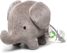 Organic Cotton Elephant Toys Soft Toys Stuffed Animals Grå Tikiri*Betinget Tilbud