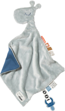 Comfort Blanket Raffi Baby & Maternity Pacifiers & Accessories Pacifier Clips Blå D By Deer*Betinget Tilbud