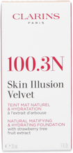 Skin Illusion Velvet Foundation Sminke Clarins*Betinget Tilbud