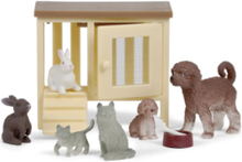 Lundby Husdjurs Set Toys Dolls & Accessories Doll House Accessories Multi/patterned Lundby