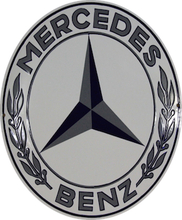 Emaljeskilt Mercedes 1