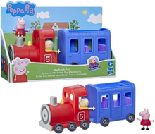 Pep Miss Rabbits Train Toys Playsets & Action Figures Play Sets Trains Multi/mønstret Peppa Pig*Betinget Tilbud