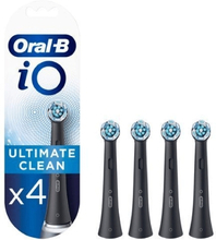 Oral-B Oral-B Refiller iO Ultimate Clean 4-pakkaus, musta
