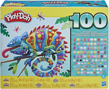 Play-Doh Wow 100 Compound Variety Pack Toys Creativity Drawing & Crafts Craft Play Dough Multi/mønstret Play Doh*Betinget Tilbud
