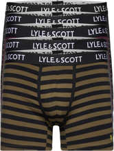 Floyd Underwear Socks Regular Socks Kakigrønn Lyle & Scott*Betinget Tilbud