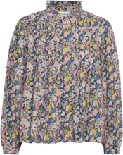 Balu Shirt Bluse Langermet Multi/mønstret Lollys Laundry*Betinget Tilbud