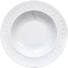 Crispy Porcelain Deep Plate Home Tableware Plates Deep Plates White Frederik Bagger